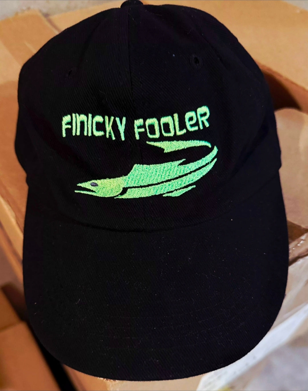 Finicky Fooler Baseball Cap